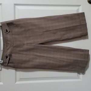 Nine & Co. by Nine West Women's Plaid Dress Capris Size 4